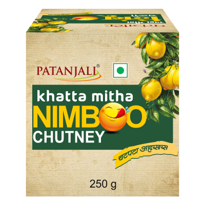 Patanjali Khatta Mitha Nimboo Chutney