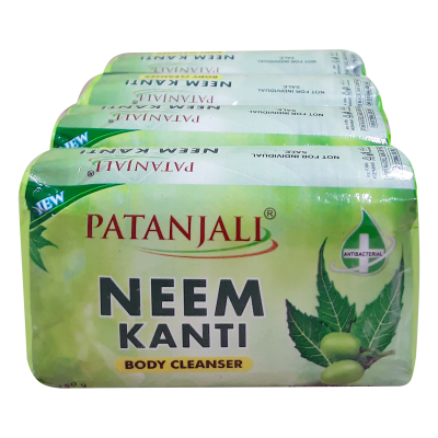 Patanjali Neem Kanti Body Cleanser 150 g x 4N