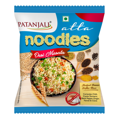 Patanjali Atta Noodles Desi Masala 